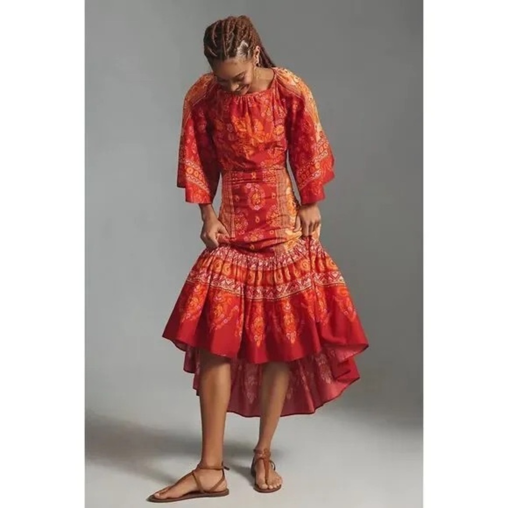 Farm Rio Combuco Cutout Maxi Dress – Size L